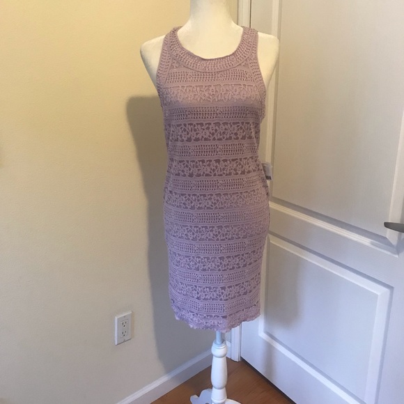 UO Lacey Lavender BodyCon Dress - Picture 5 of 8
